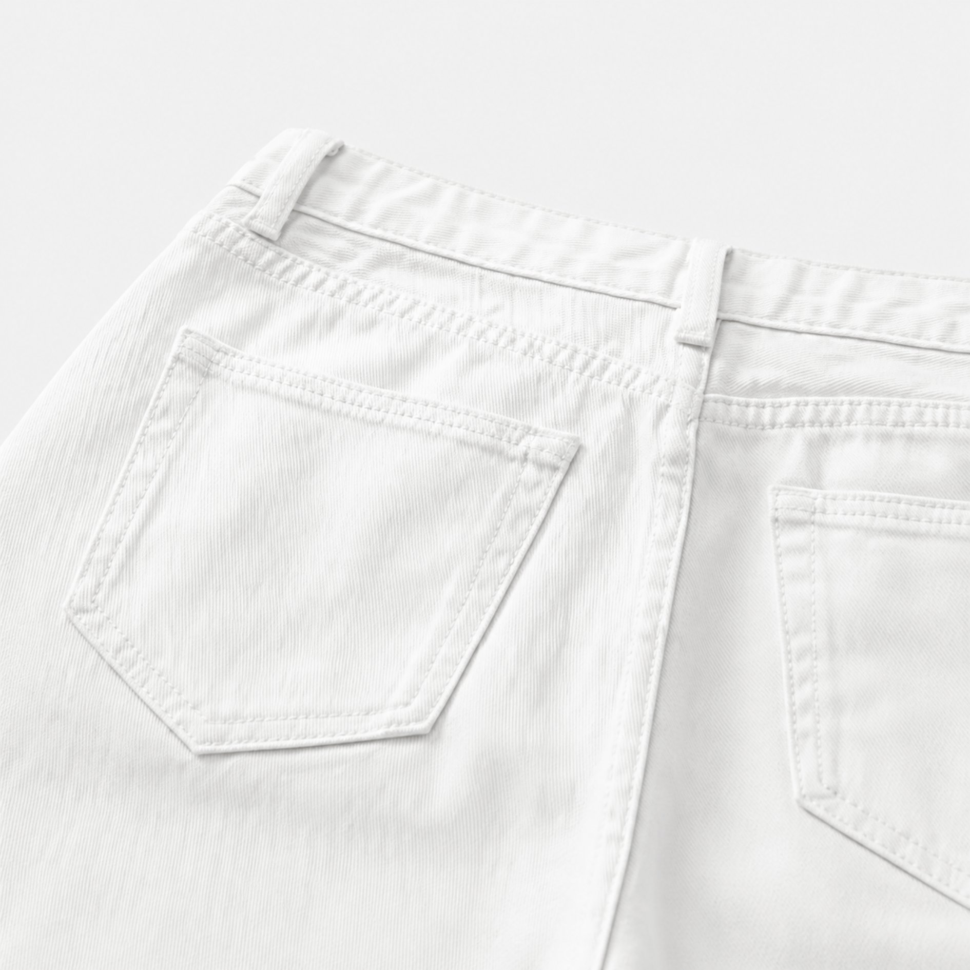 Pantaloni Bianchi Slim