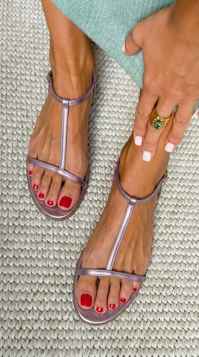 Bianca™ | Sandali Estivi Dorati