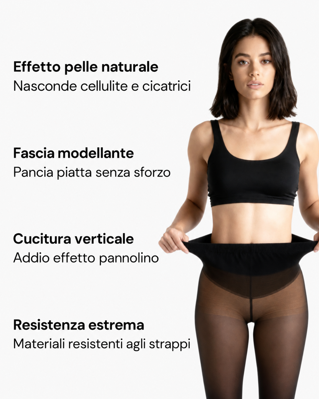 Leggings termici modellanti e leviganti