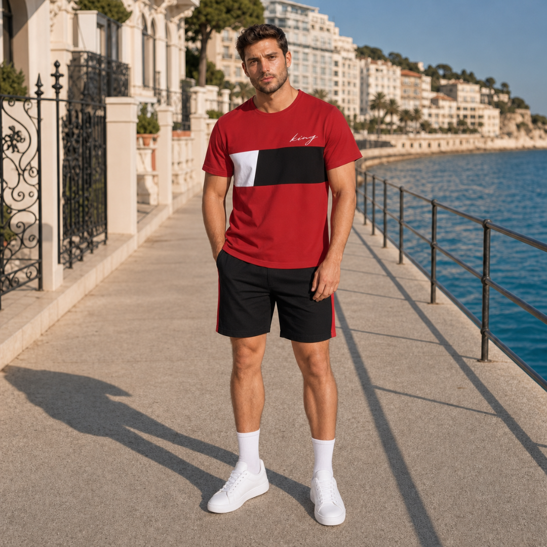 Set | Tricou si pantaloni scurti baieti