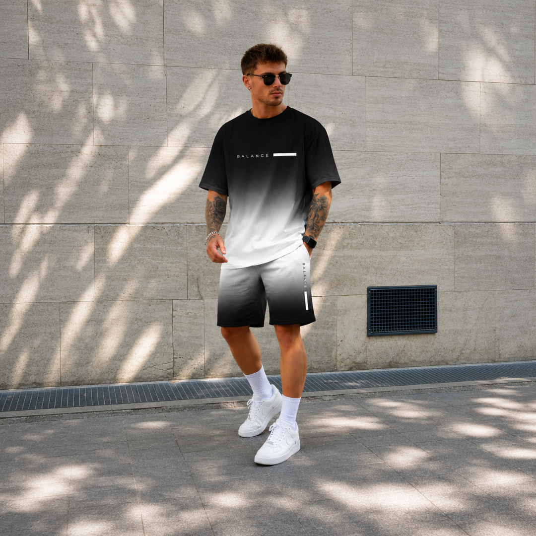 set casual cu efect degradé