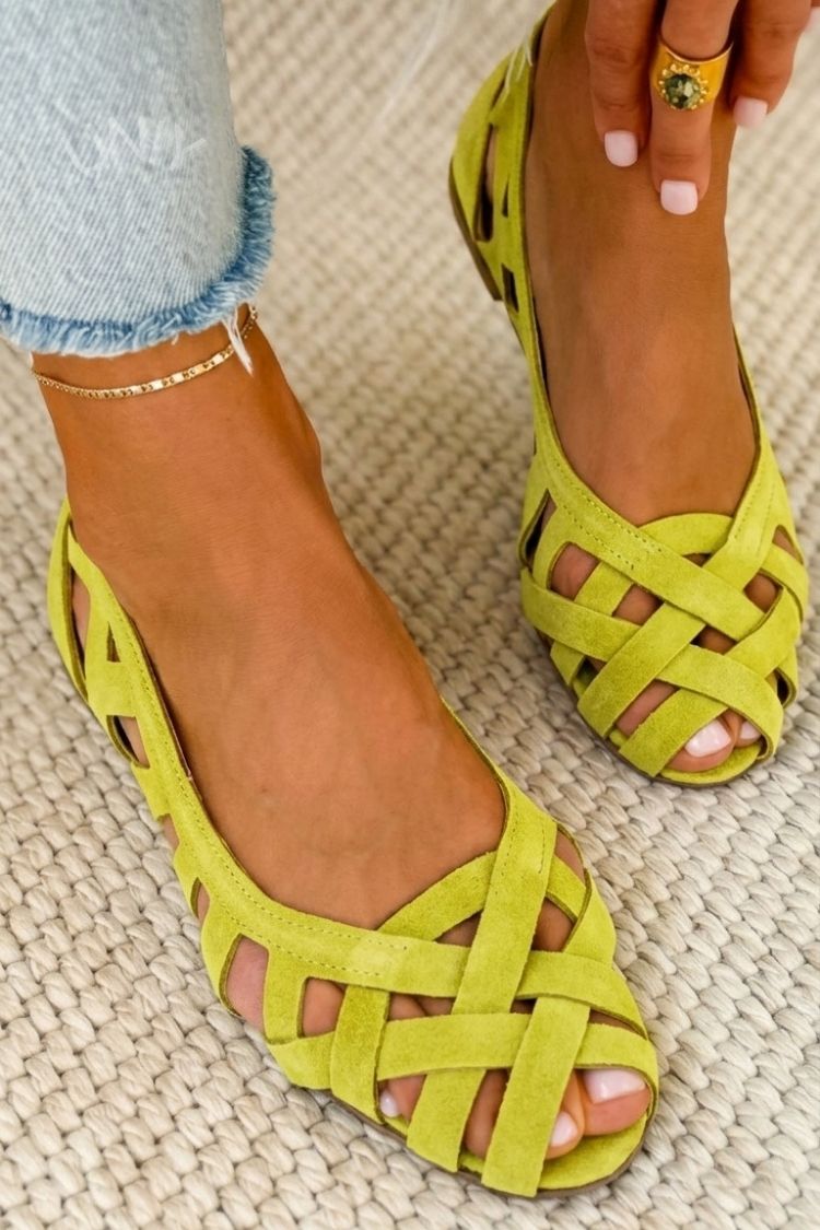 CATERINA™ | SANDALI INTRECCIATI