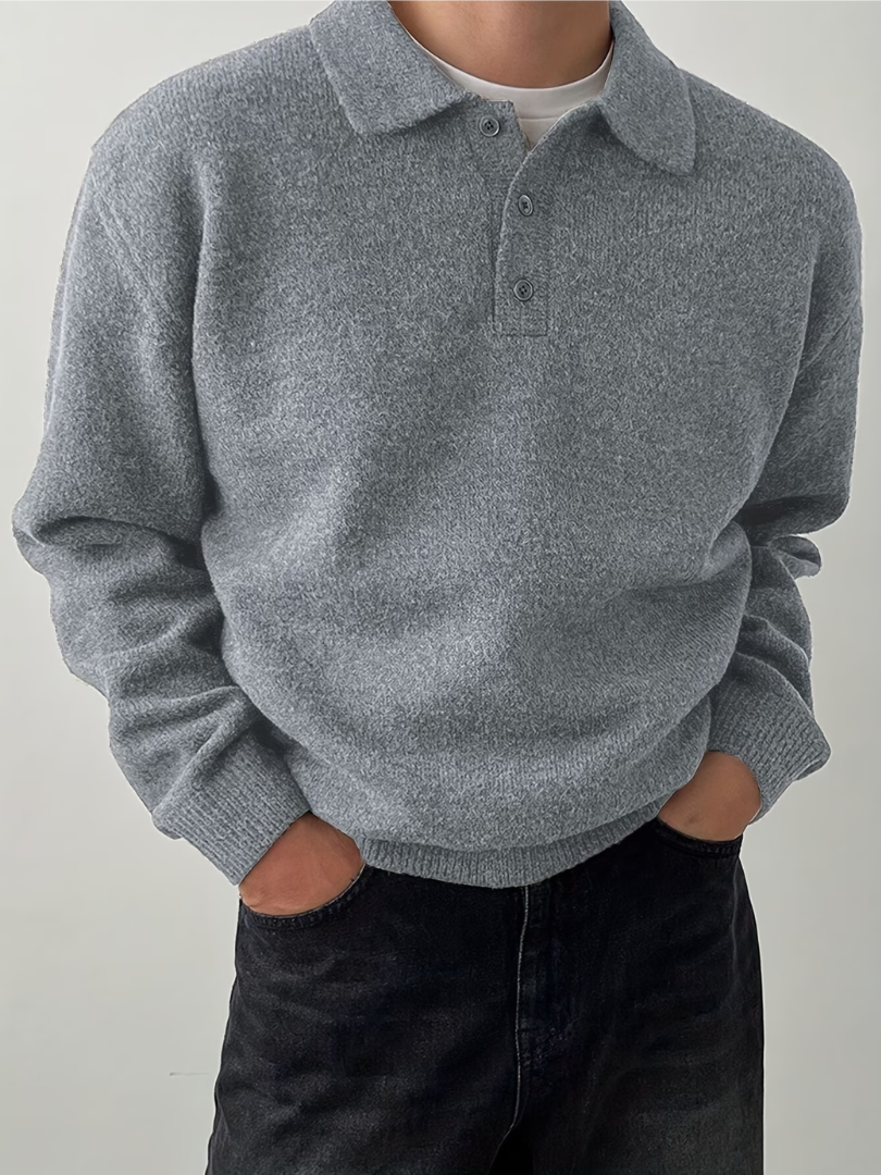 Olivier | Maglione Polo da Uomo di Lusso