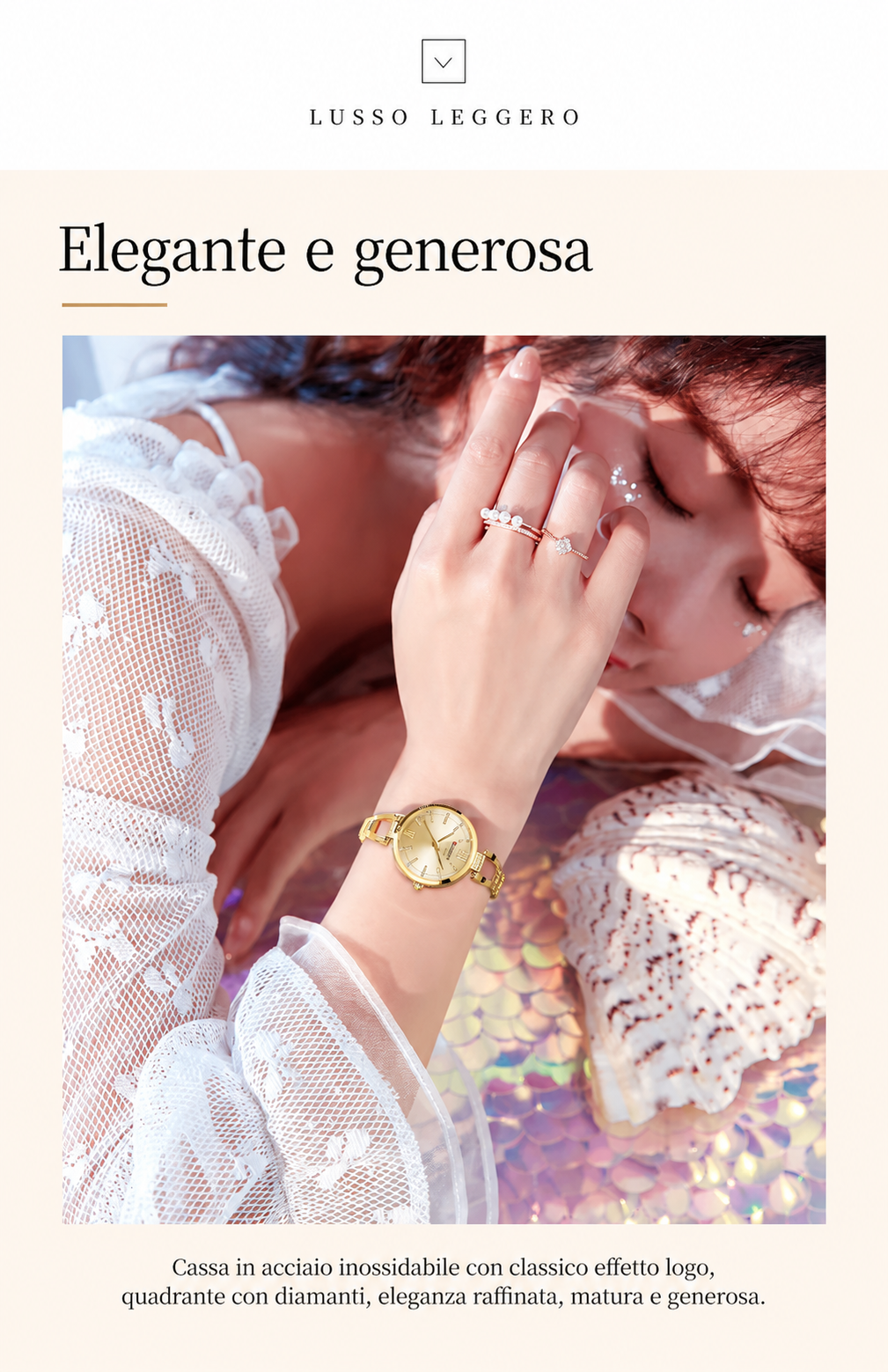 Orologio Ambra