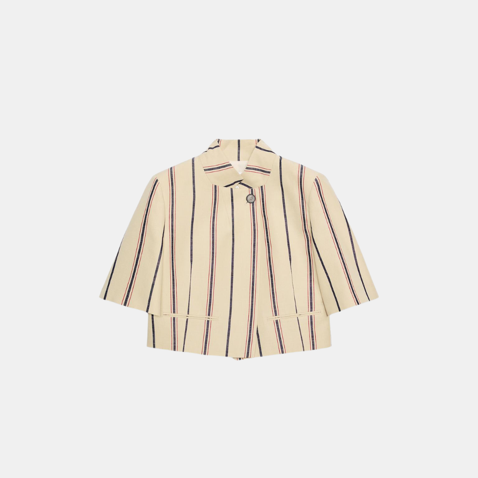BLAZER A MEZZA RIGATO