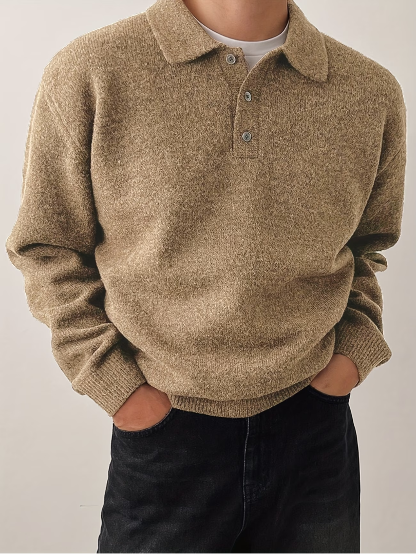 Olivier | Maglione Polo da Uomo di Lusso