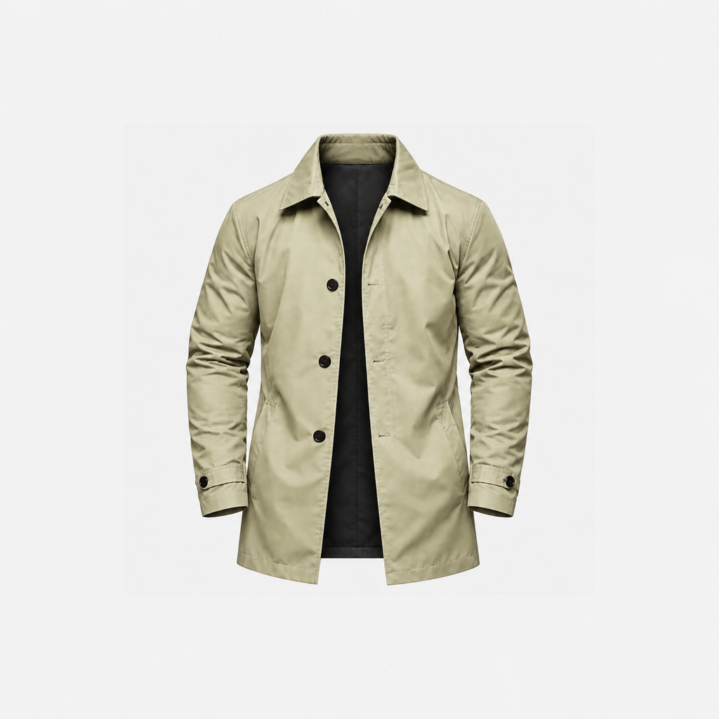 Trench Impermeabile da Uomo