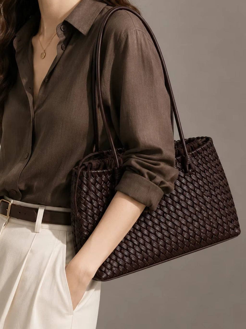 Borsa Firenze intrecciata