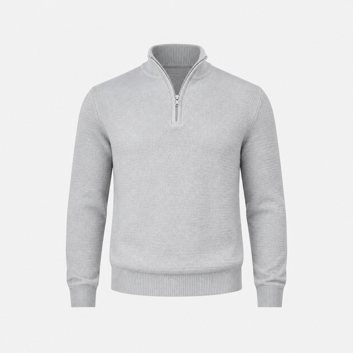 Maglione Collo Zip