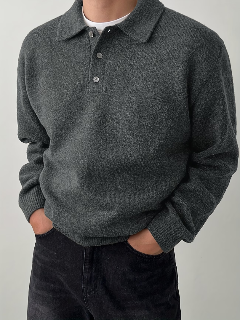 Olivier | Maglione Polo da Uomo di Lusso