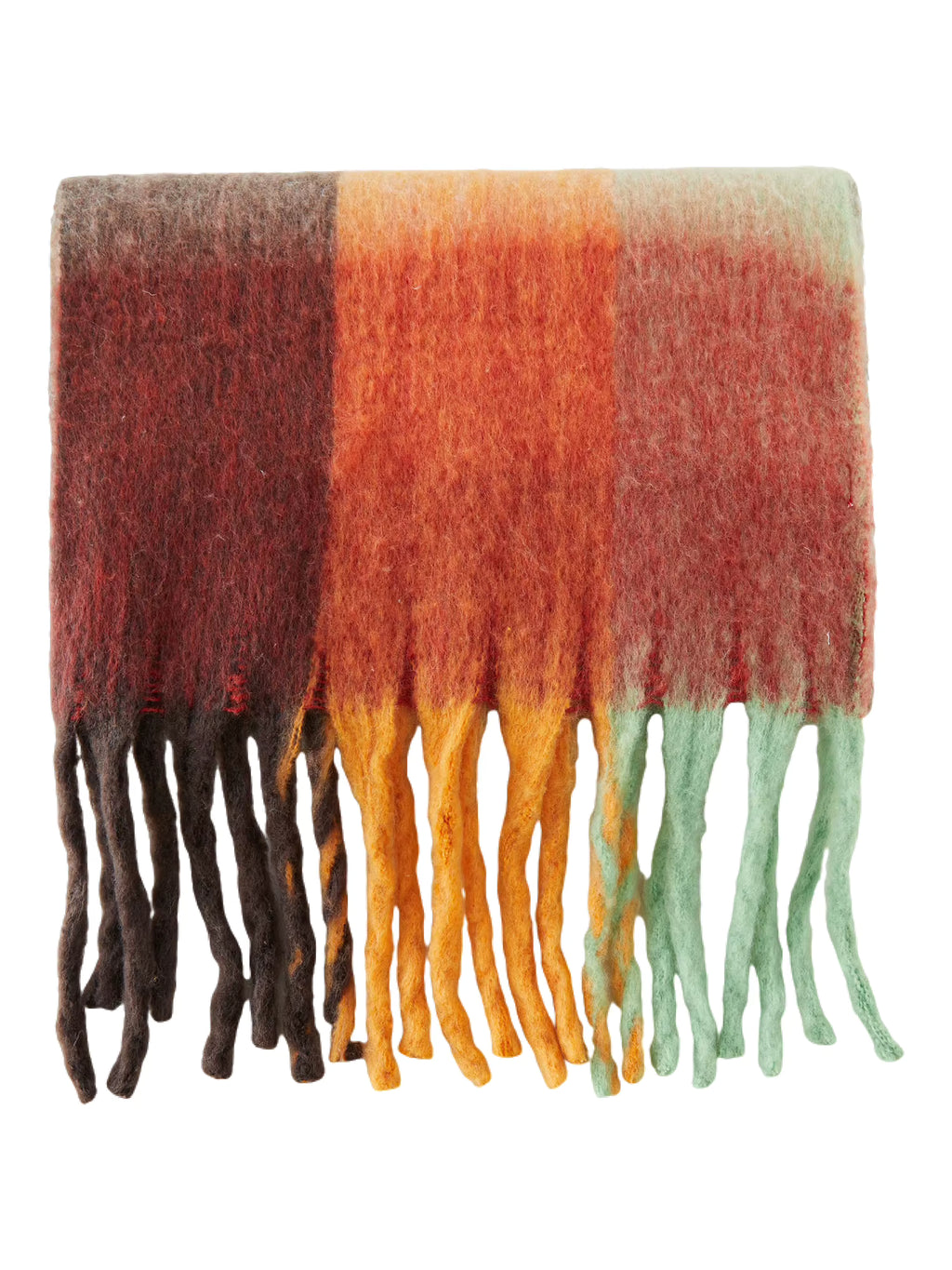 Sciarpa Toscana patchwork extra larga