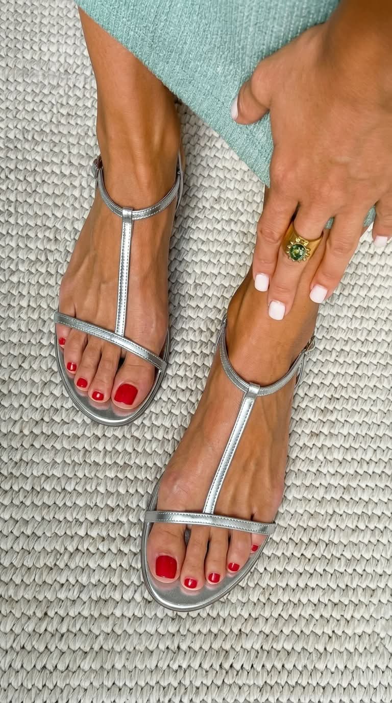 Bianca™ | Sandali Estivi Dorati