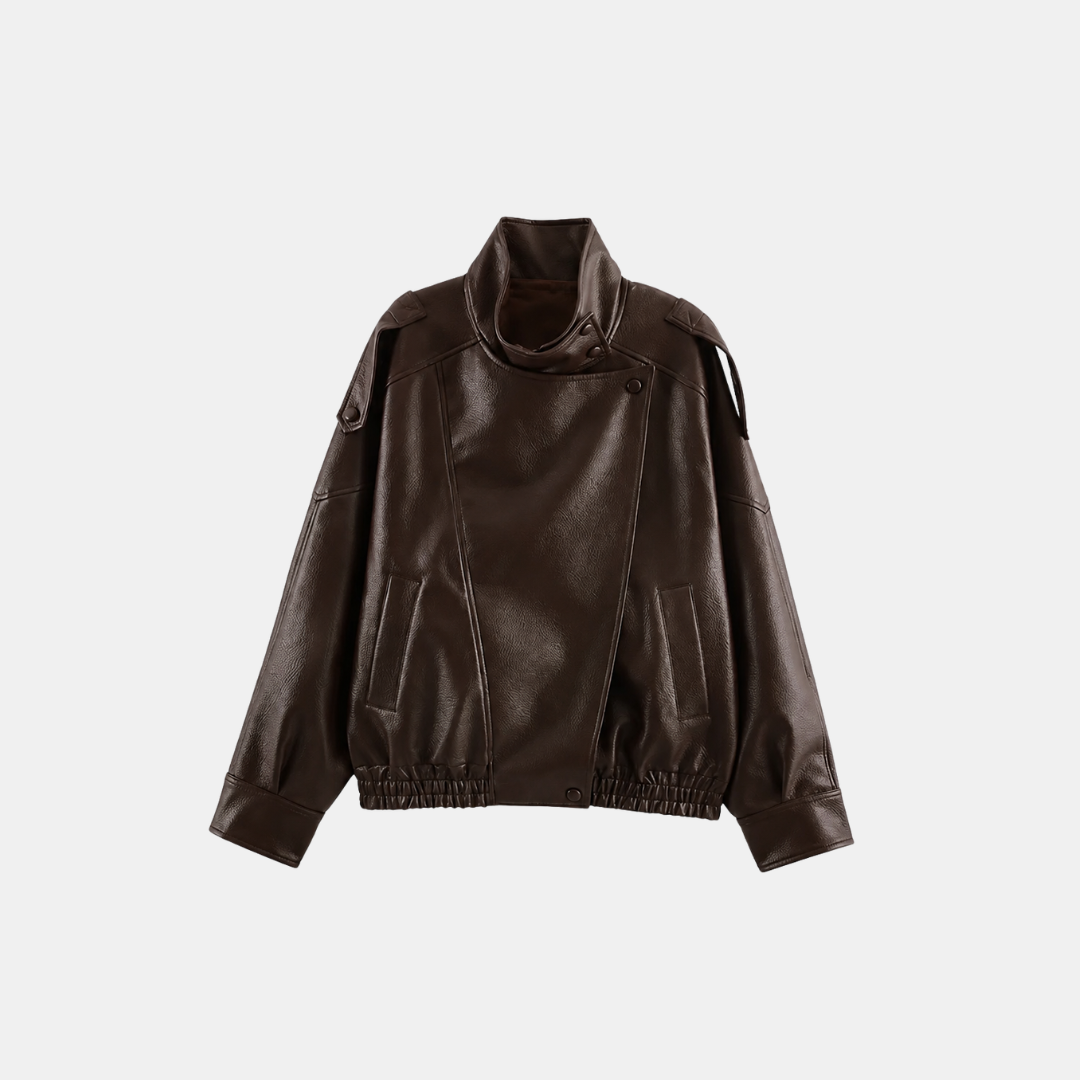 GIACCA MOTO PELLE
