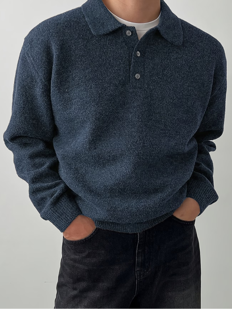 Olivier | Maglione Polo da Uomo di Lusso