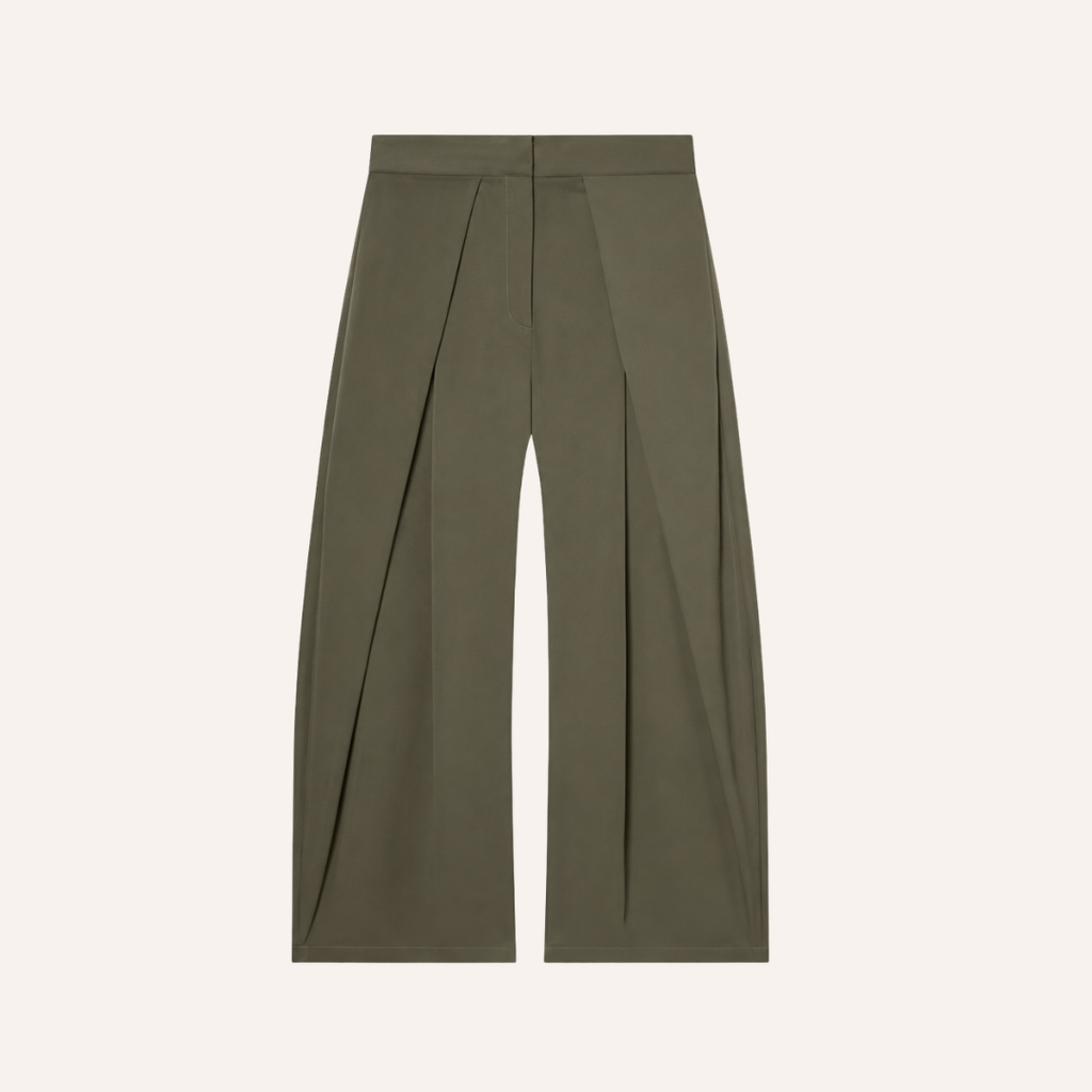 Pantaloni Larghi Minimalisti