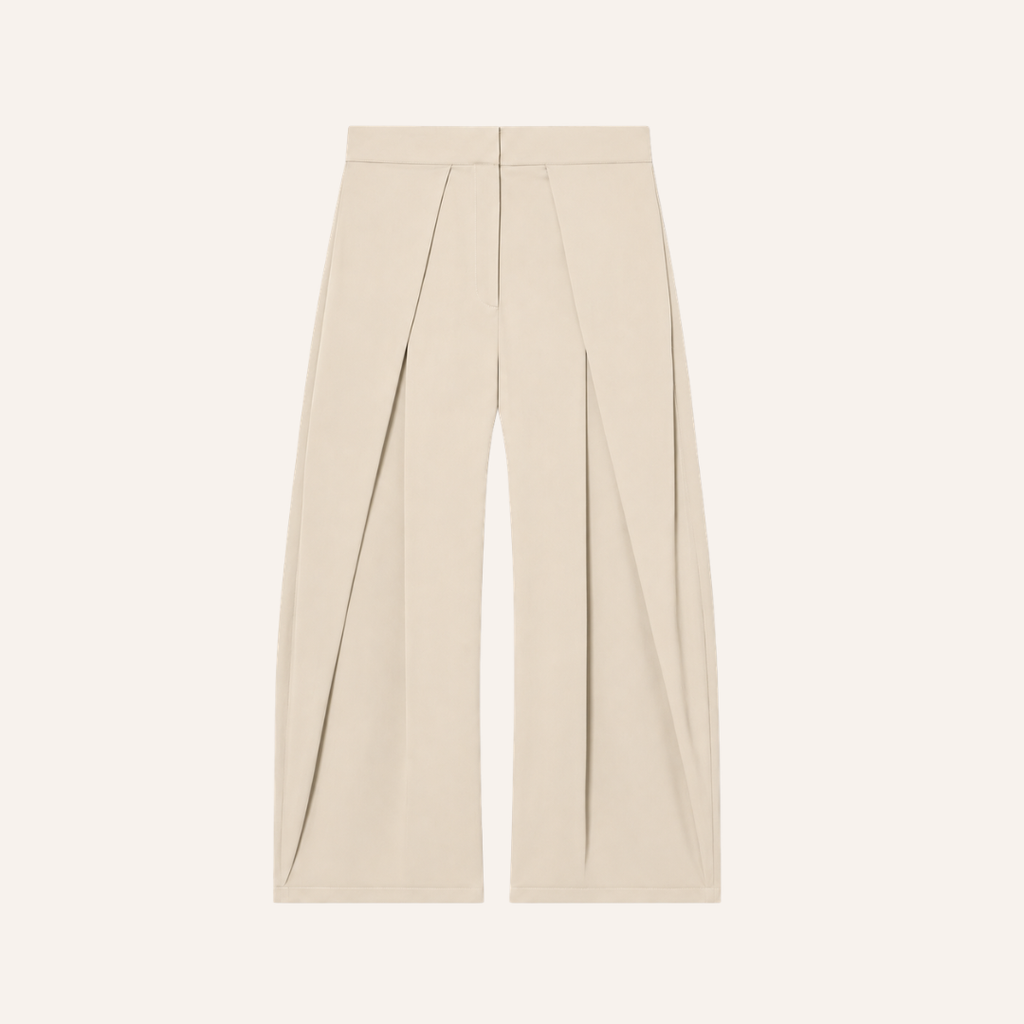 Pantaloni Larghi Minimalisti