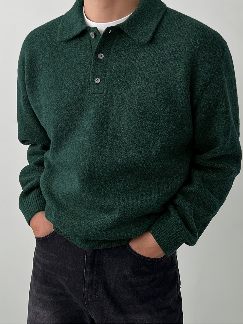 Olivier | Maglione Polo da Uomo di Lusso