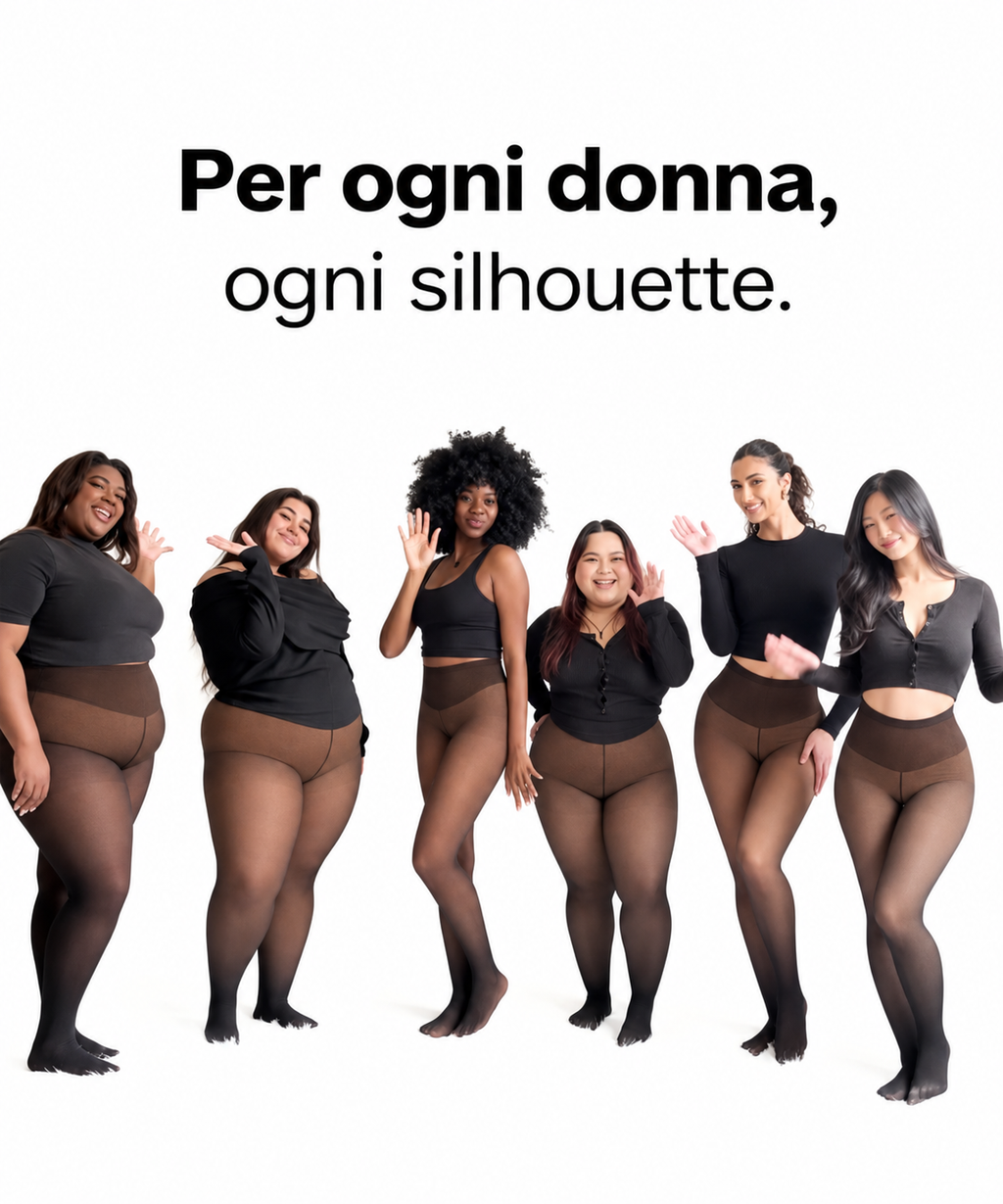 Leggings termici modellanti e leviganti