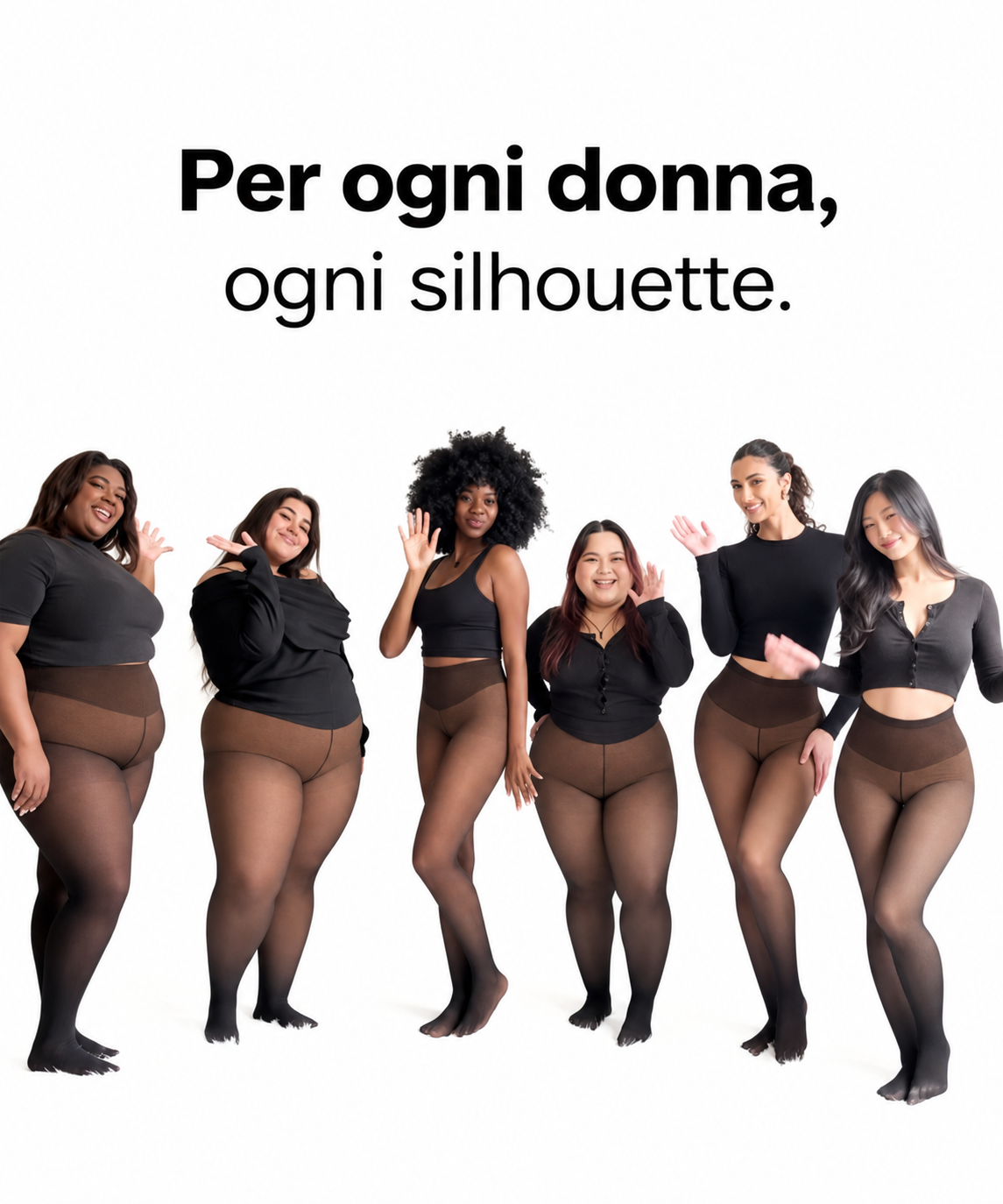 Leggings termici modellanti e leviganti