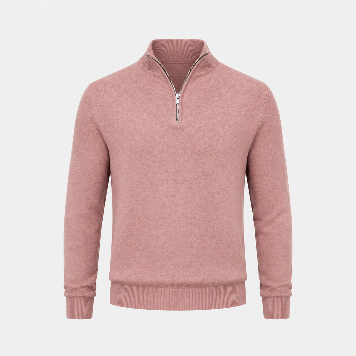 Maglione Collo Zip