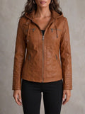 Elena – Giacca in Pelle Resistente ed Elegante