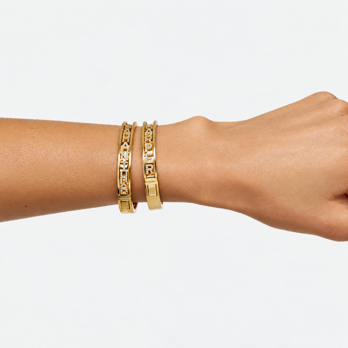 BRACCIALE PERSONALIZZATO CON NOME SCORREVOLE