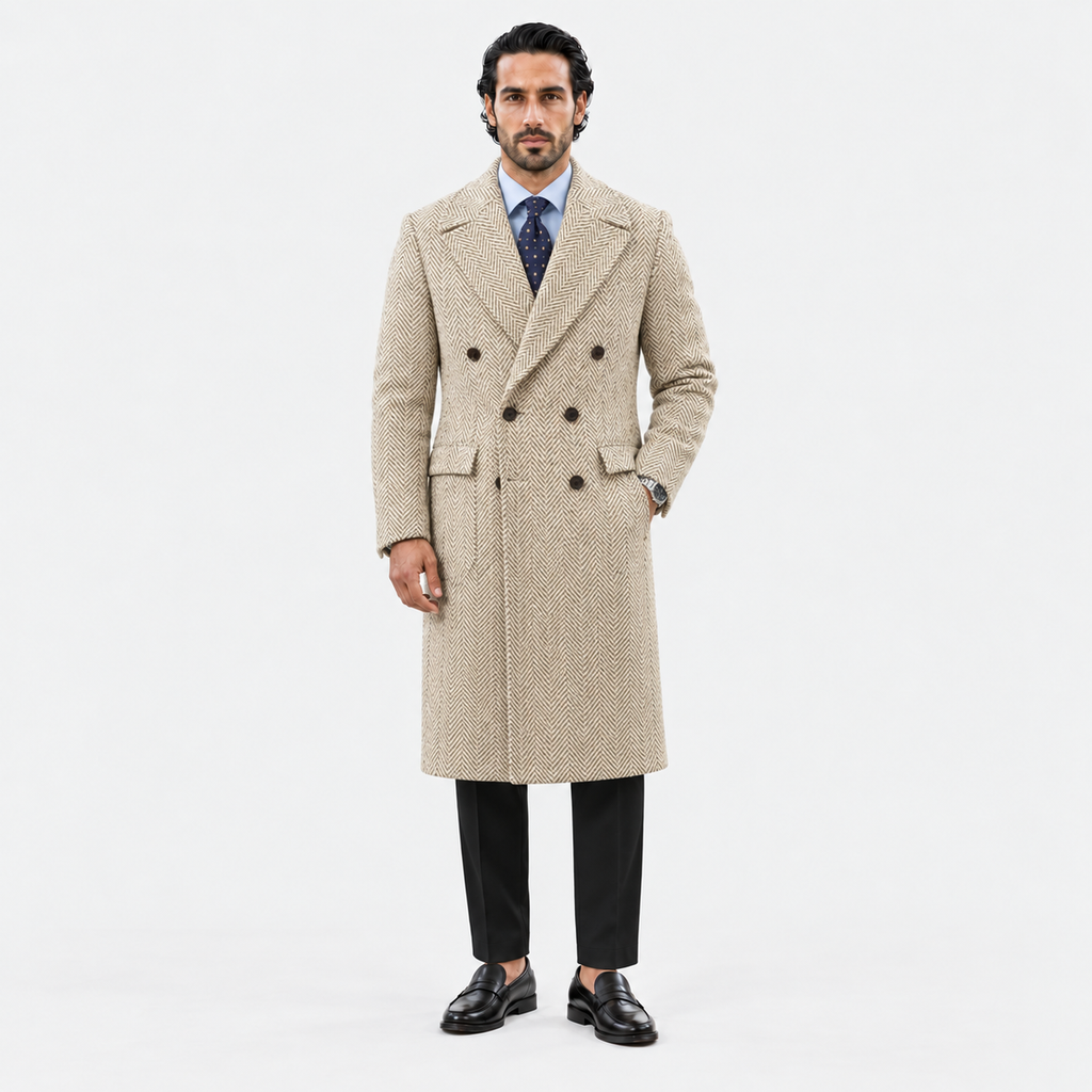 Cappotto Milano™ – Cappotto Uomo Doppiopetto Spigato