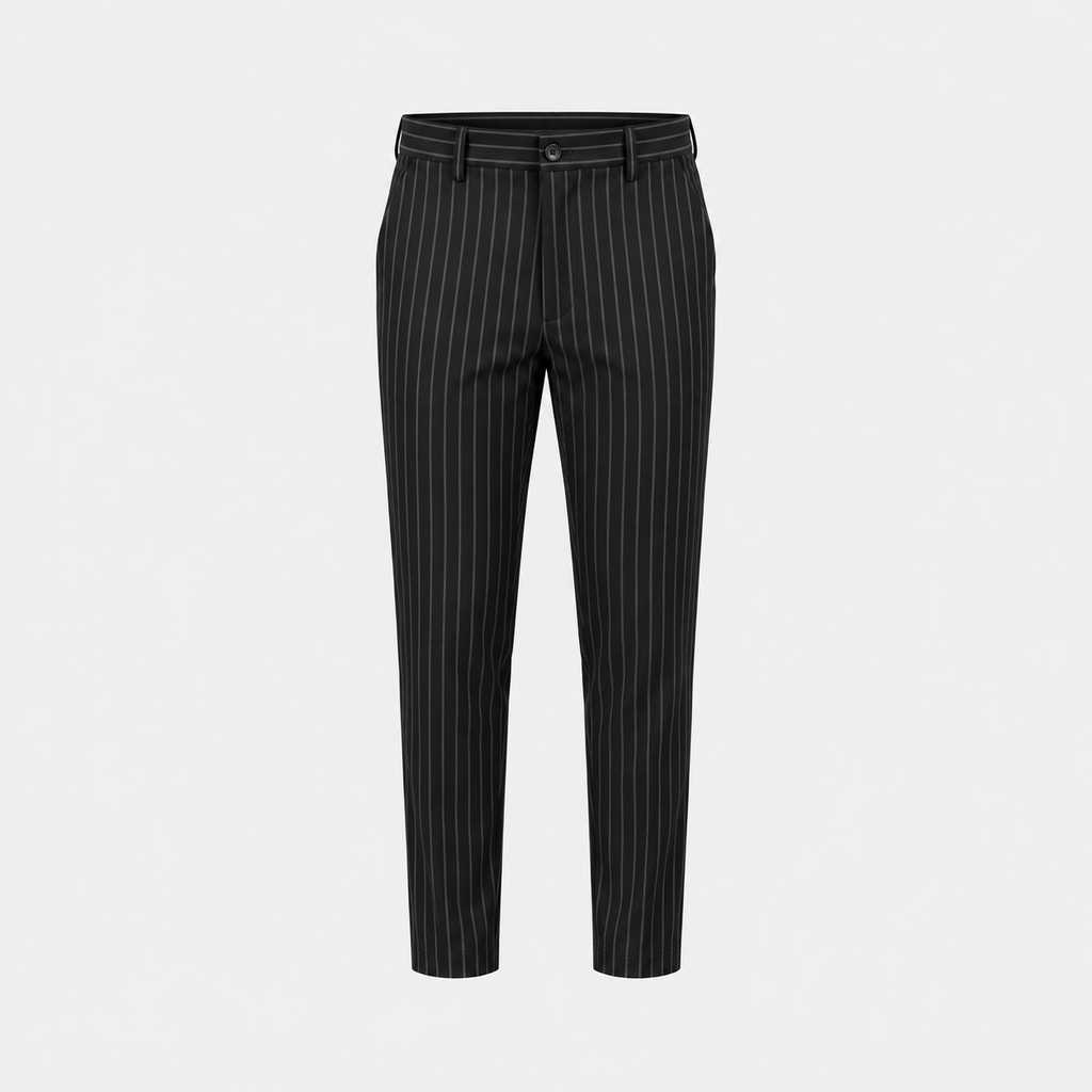 Pantaloni Eleganti Gessati