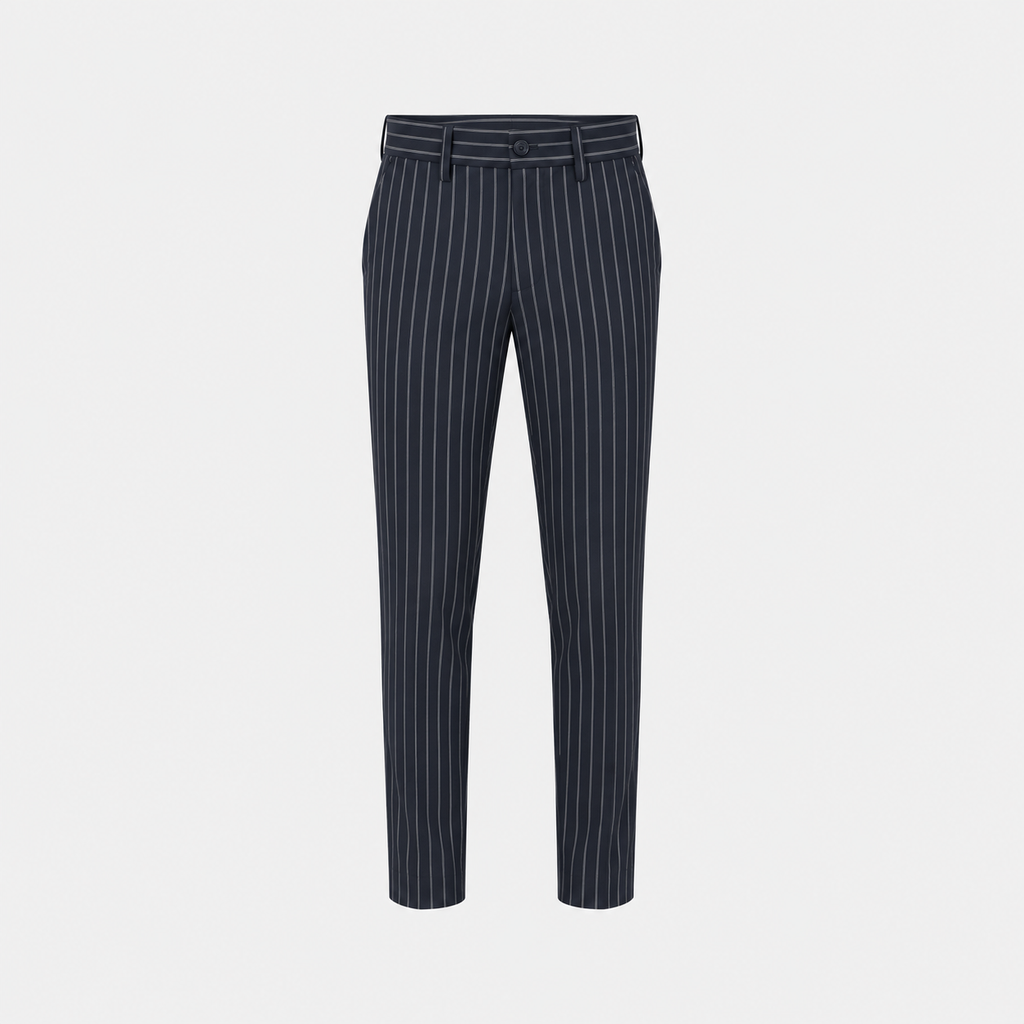Pantaloni Eleganti Gessati