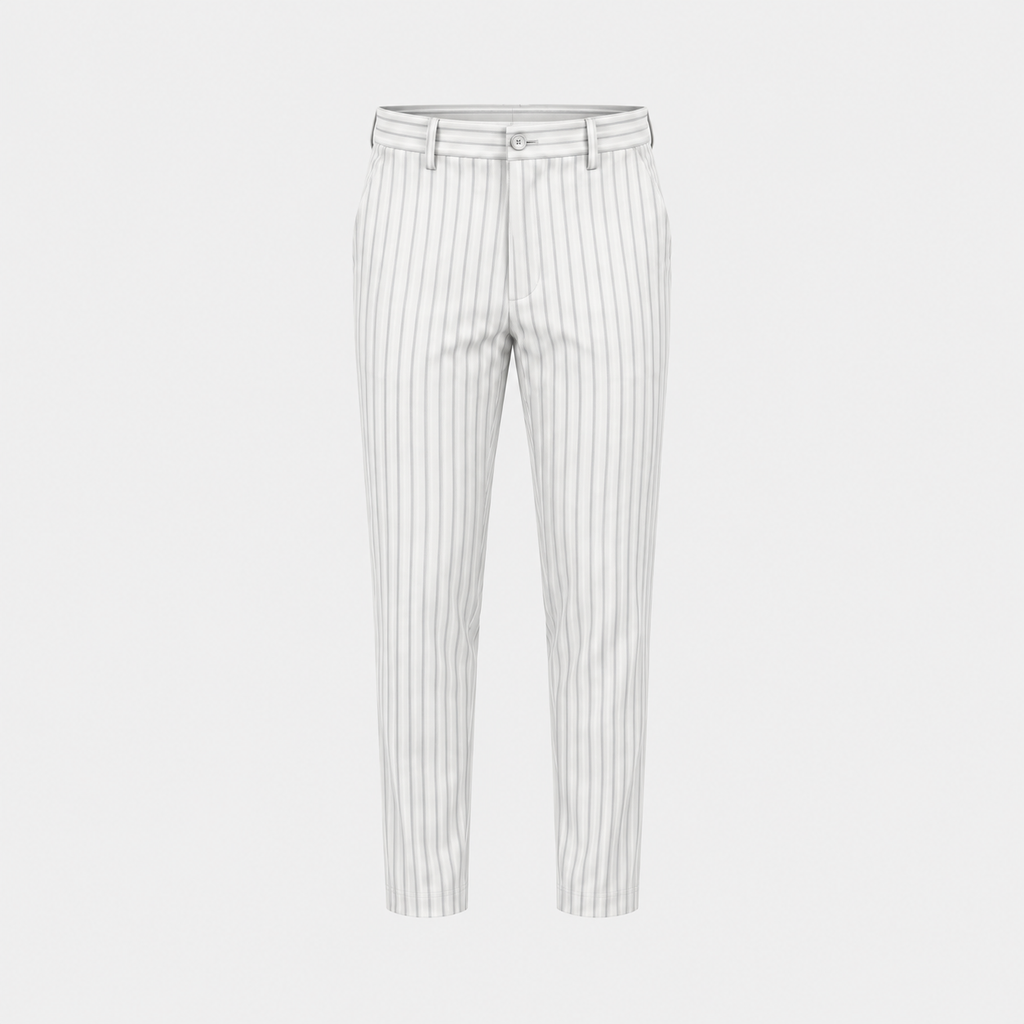 Pantaloni Eleganti Gessati