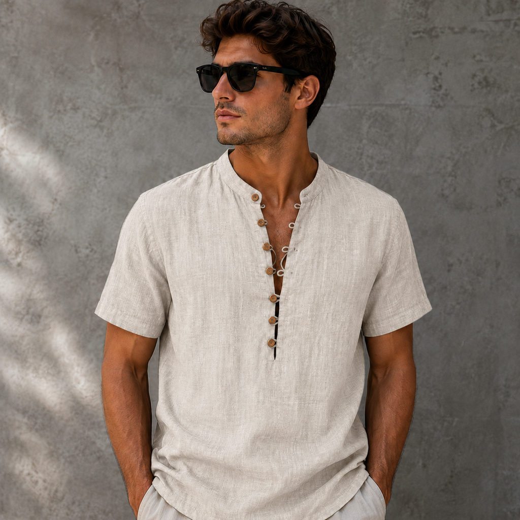 Camicia in Lino Brezza Costiera