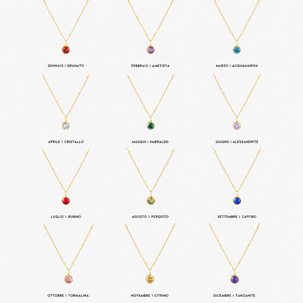 COLLANA CON PIETRA NATALE