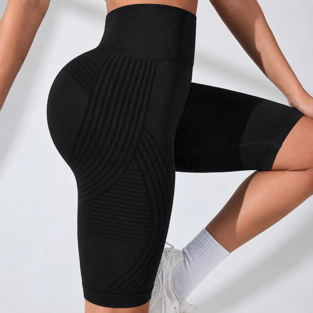 Slimming High Waist Yoga Shorts
