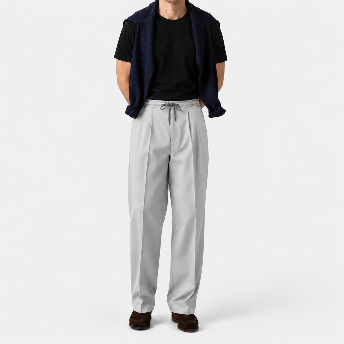Pantaloni Eleganti con Coulisse