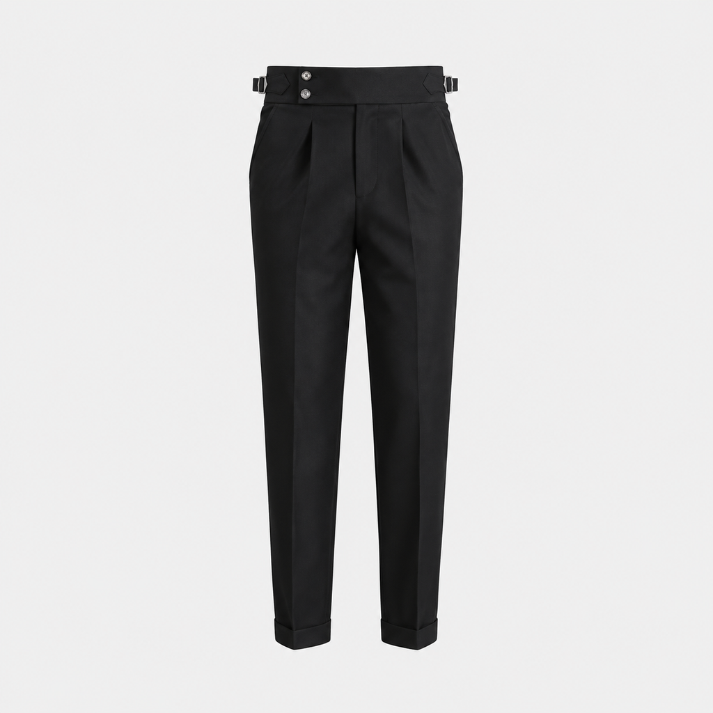 Pantaloni Eleganti a Vita Alta