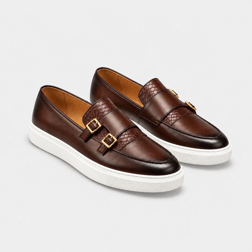 Mocassini Retro in Pelle