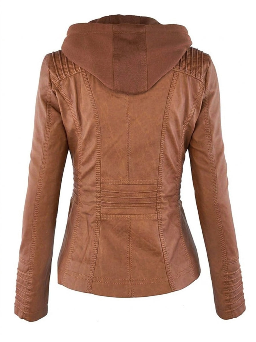Elena – Giacca in Pelle Resistente ed Elegante