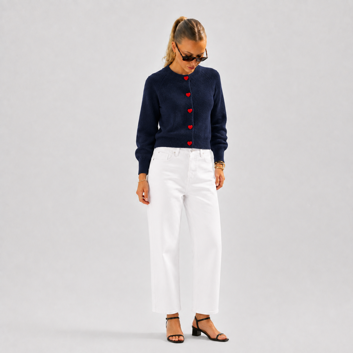 Cardigan lavorato a maglia