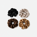 Set di elastici per capelli scrunchie