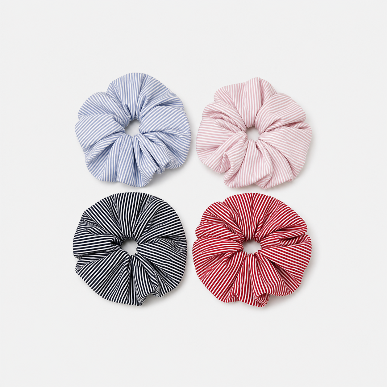 Set di elastici per capelli scrunchie