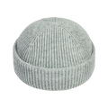 LIGHT GREY SHORT BEANIE