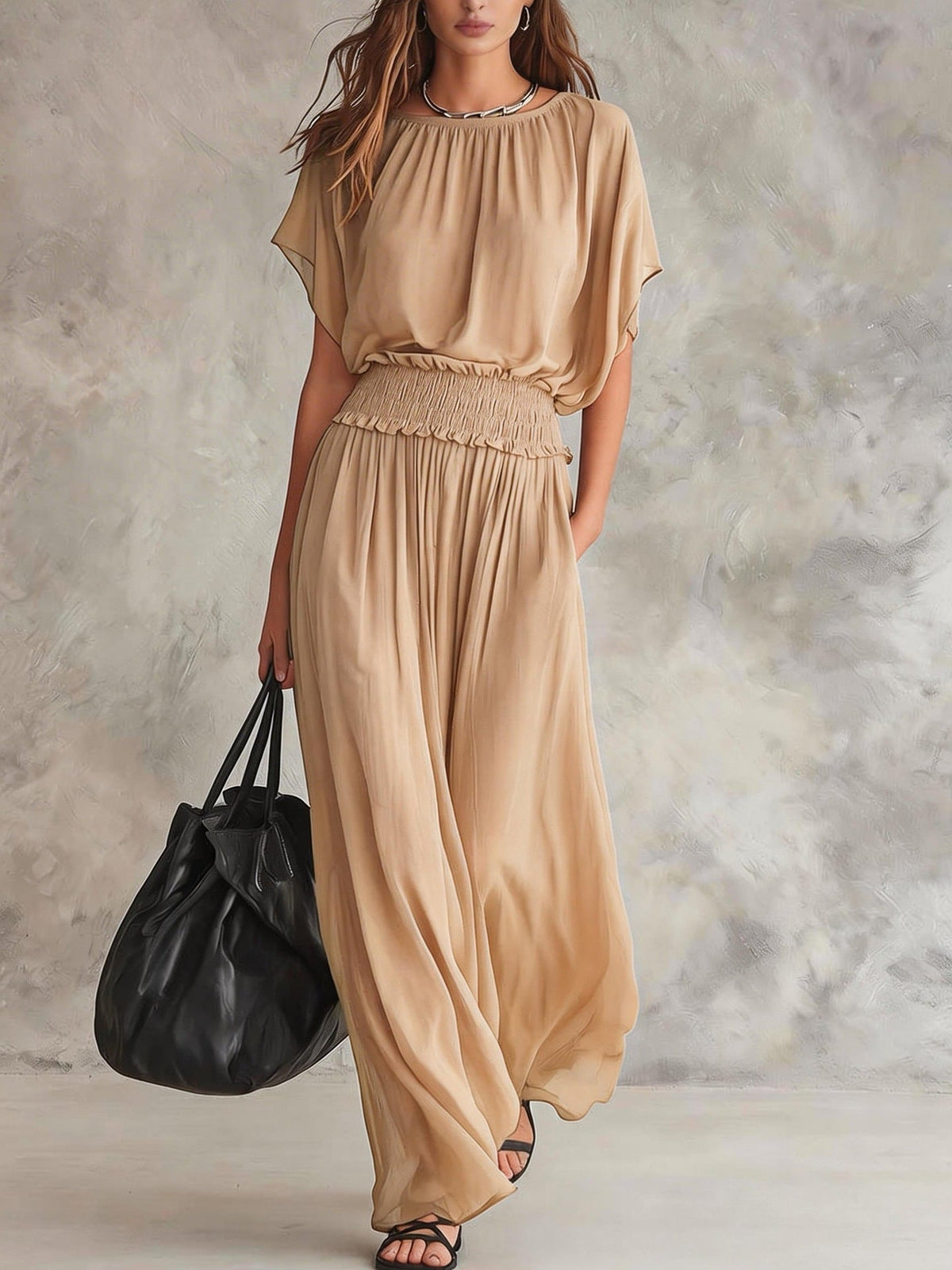Romi | Completo Drappeggiato