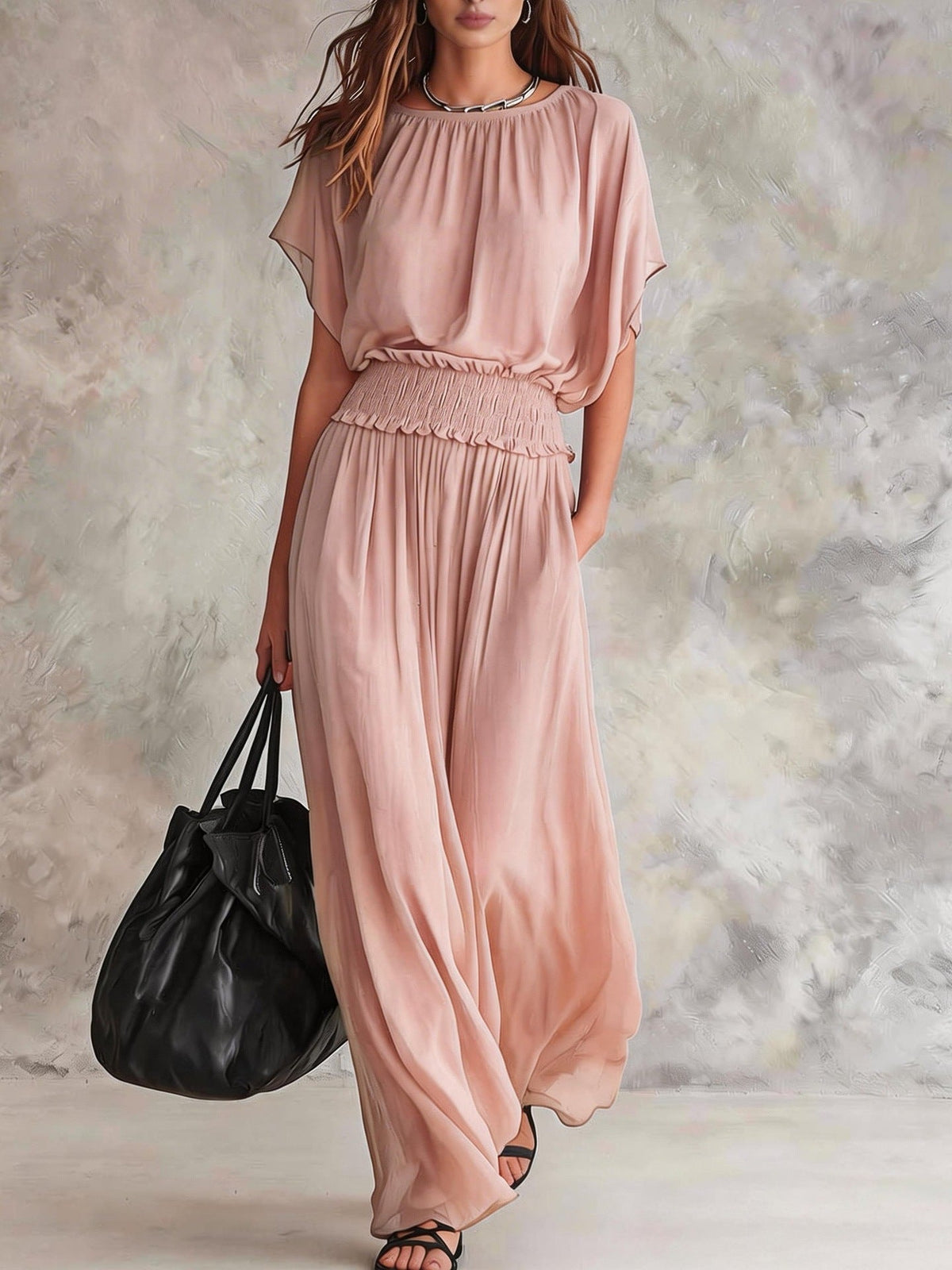 Romi | Completo Drappeggiato