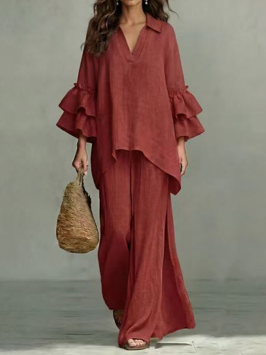 Paloma | Completo in Lino e Cotone