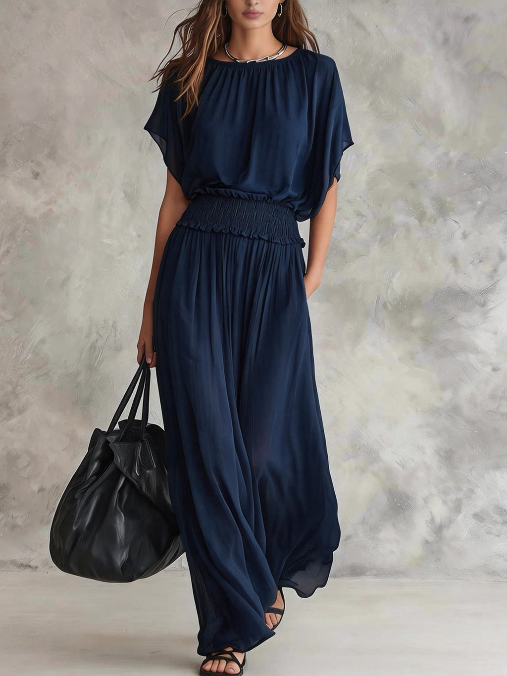 Romi | Completo Drappeggiato