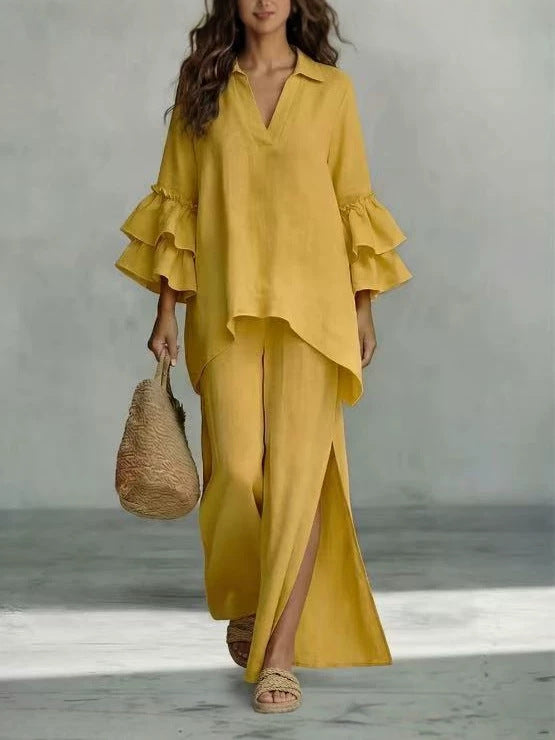 Paloma | Completo in Lino e Cotone