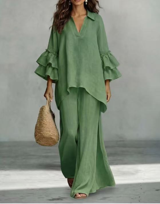Paloma | Completo in Lino e Cotone