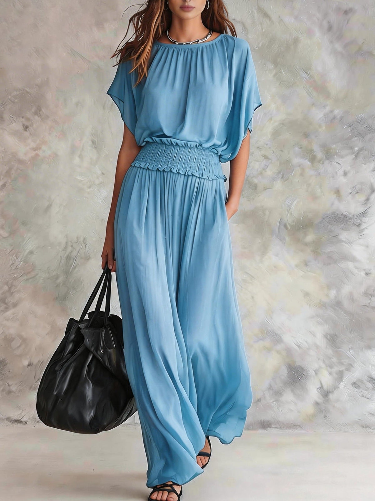 Romi | Completo Drappeggiato