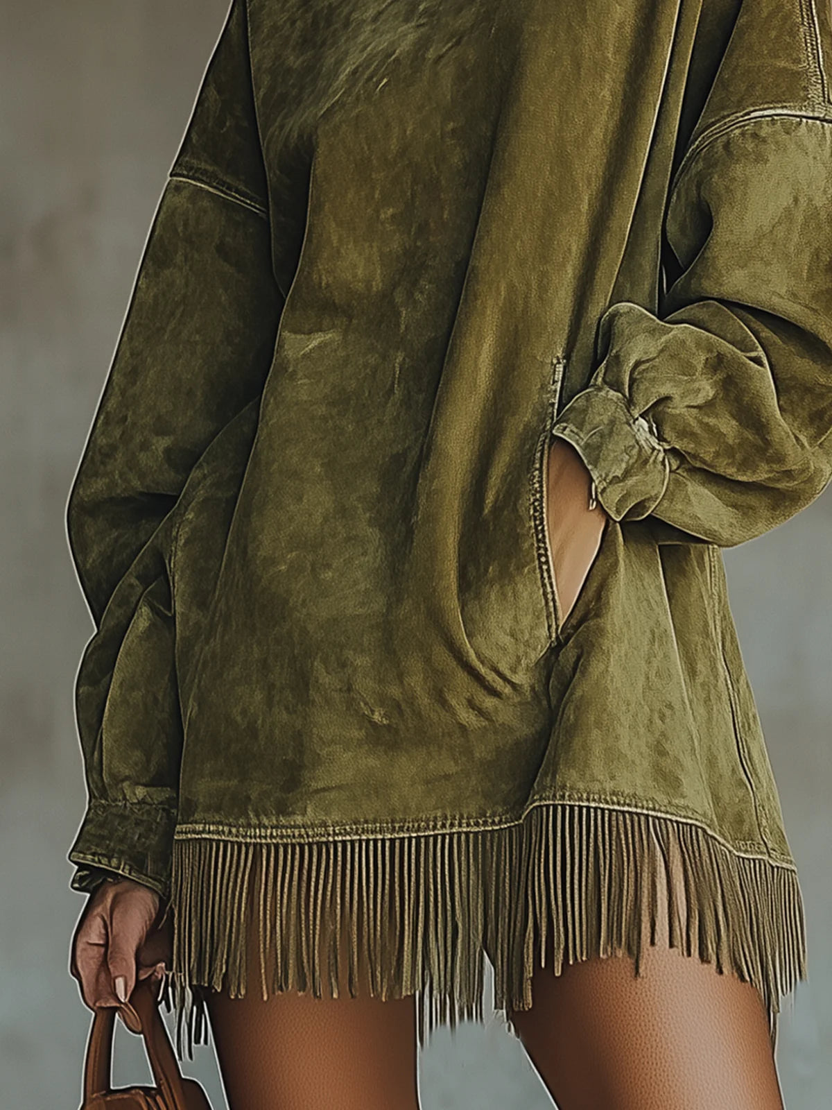 Gabriela | Abito in Camoscio