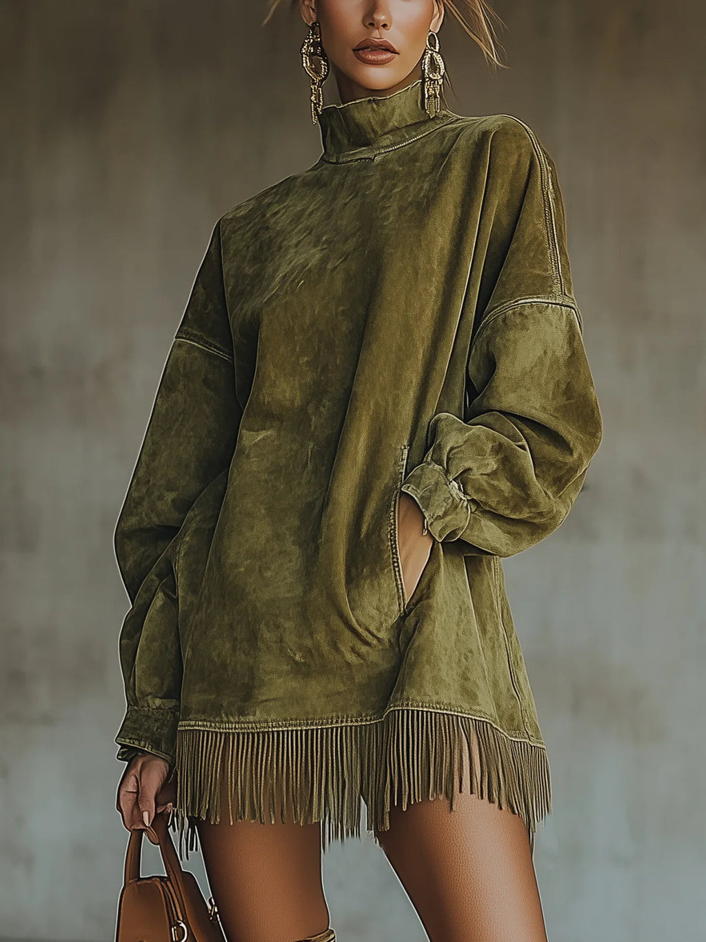 Gabriela | Abito in Camoscio